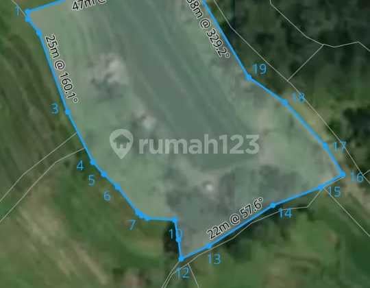 Dijual Tanah Langka 82,8 Are Jatiluwih,Penebel AN-2904