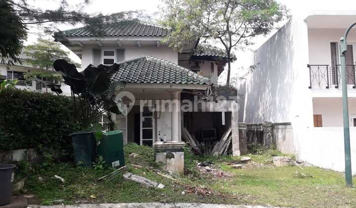 Rumah Harga Tanah Saja Depan Taman Dapat View Gunung Salak Cocok Buat Investasi SHM Klaster Bukit Golf Hijau Sentul City Bogor