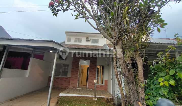 Rumah 2 Lantai Baru Semi Furnish SHM Taman Tampak Siring Sentul City Bogor