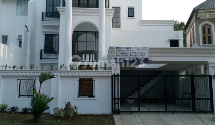 Rumah Mewah Dengan Private Pool, Baru Selesai Bangun 2 Lantai, Siap Huni, Shm, Berada Dikawasan Cluster Mewah Bukit Golf Hijau, Sentul City Bogor