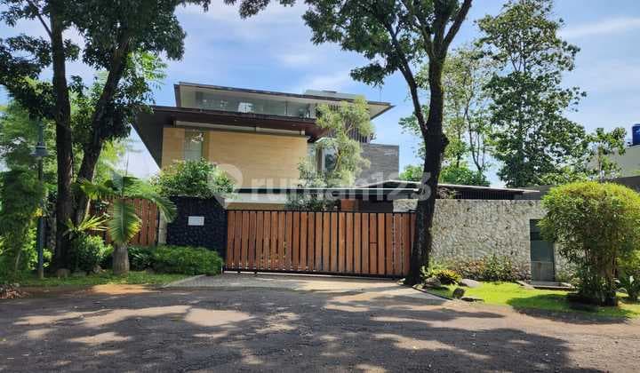 Rumah Mewah Konsep Minimalis Modern View Hutan Ada Lift Bukit Golf Hijau Sentul City Bogor