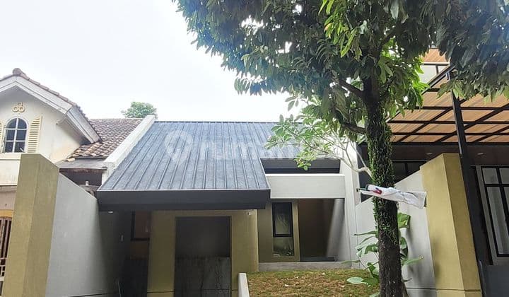 Rumah Unik Depan Hutan Pinus Bisa KPR Klaster Taman Casablanca Sentul City Bogor