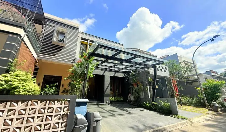 Rumah View Hutan Klaster Dekat Pintu Tol Furnished Klaster Taman Casablanca Sentul City Bogor