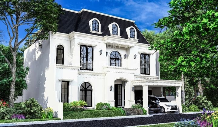Rumah Baru Ada Swim Pool Nyaman Di Sektor 9 Bintaro Sc14342