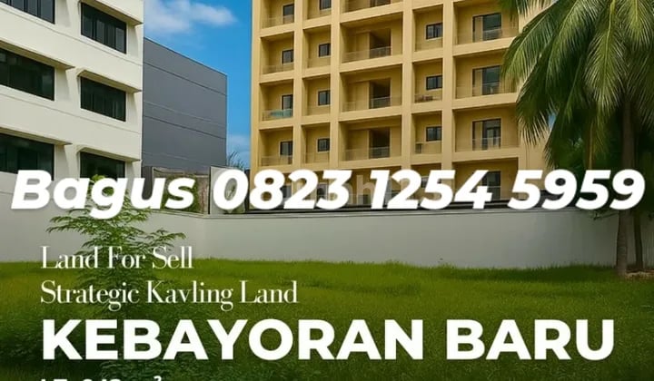 Tanah area bisnis, komersial di kebayoran baru