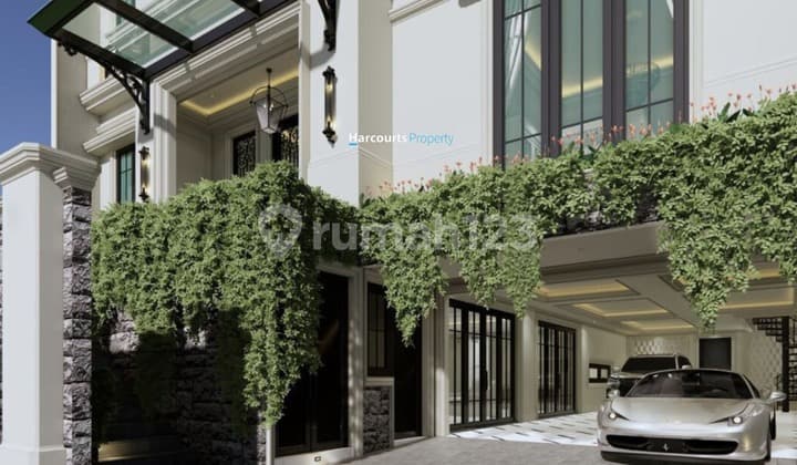 Rumah Baru American Klasik di Kebayoran Baru