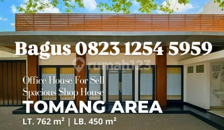 Rumah kantor luas area harmoni dan tomang