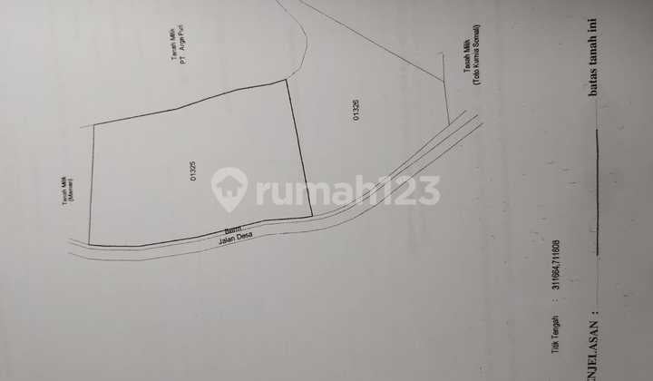 Tanah Murah Area Wisata Gambung Ciwidey