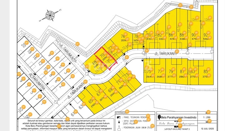 Dijual Kavling Murah Kotak Kbp Tarubhawana Tarukanti Bandung