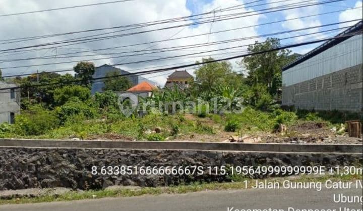 3.8 ke 2.4 M Tanah Murah Banget Jl Gn Catur Ubung Denpasar Bali