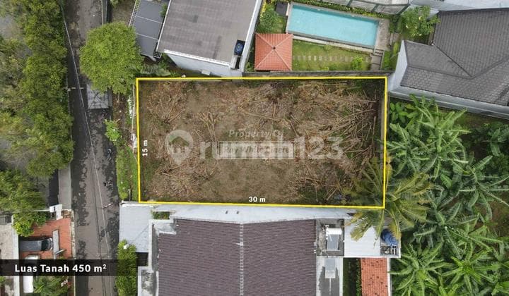 Tanah Kavling Strategis di Cinere Bebas Banjir Dekat ke Tol