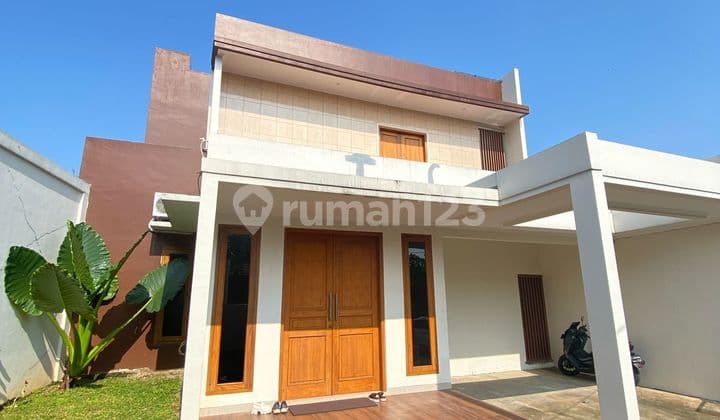 Rumah Cantik di Cinere Harga Murah Bangunan Dari Kayu Jati