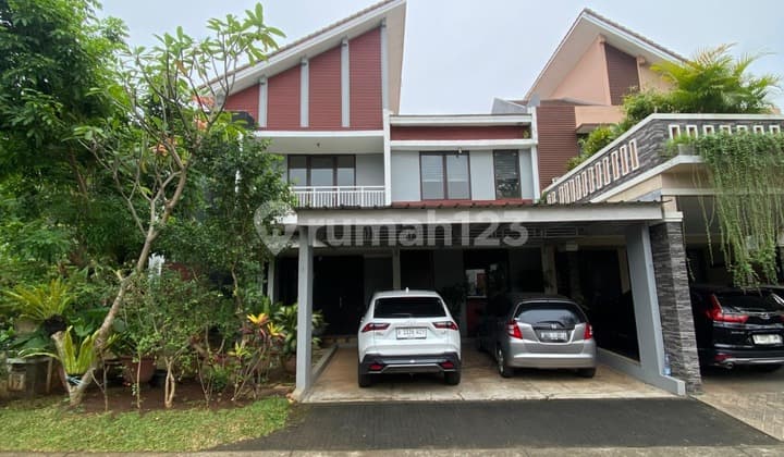 Rumah 2 Lantai Posisi Hook di Legenda Wisata Cibubur - Fully Furnished