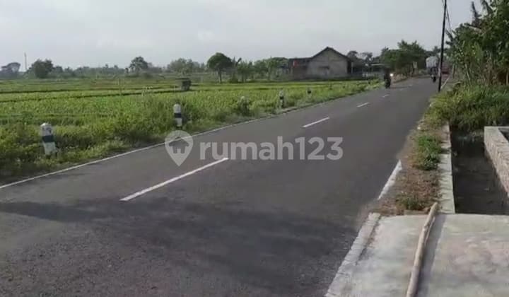 TANAH SUPER ISTIMEWA DAN MURAH DI PINGGIR JALAN MANISRENGGO UTARA HOTEL GALUH PRAMBANAN