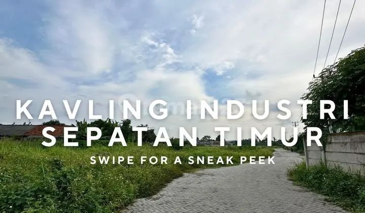 Tanah Industri Sepatan Timur Jalan Kedaung Barat Tangerang, Banten Total 1,8 Hektar