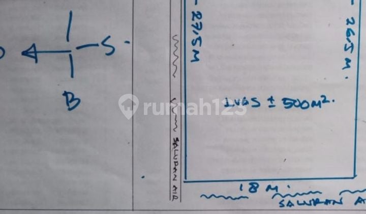 Disewakan Kavling Boulevard Jalan Pesanggrahan Raya