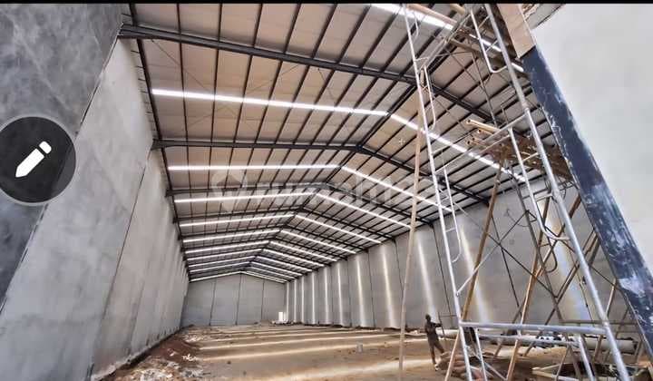 Gudang/Kavling Baru Dijual Cepat Kawasan Industri Blessindo Legok Tangerang