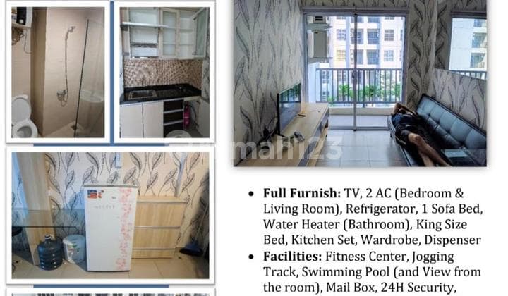 Apartement Saveria Bsd City 1 BR Furnished, Harga Nego