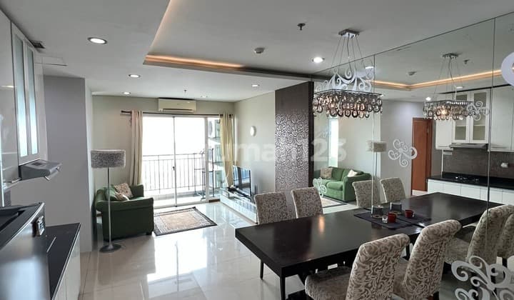 Dijual Apartemen Thamrin Residence Tipe 3 BR Furnished