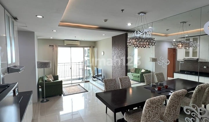 Dijual Apartemen Thamrin Residence Tipe 3 BR Furnished
