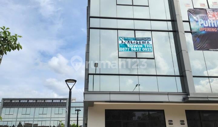 Rent a Shop House at PIK 2 Osaka Boulevard, Facing the Main Road, 5x15 Corner Unit, 3 Floors