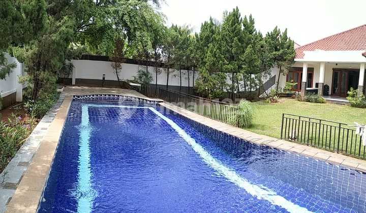 Rumah Kemang Halaman Luas Bebas Banjir Siap Hunian dan Kantor