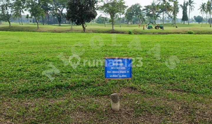 Dijual Kav Golf Akasia Utama 31, Suvarna Padi, Suvarna Sutera, Tangerang