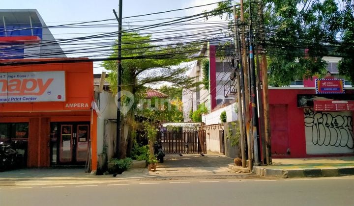 Rumah Ex Salon Strategis Lt 1033mtr Ampera Harga Miring Jakarta Selatan