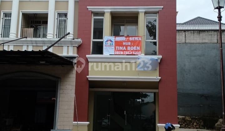 For Rent 3-Story Shop House Graha Boulevard Hook Exclusive Area Gading Serpong