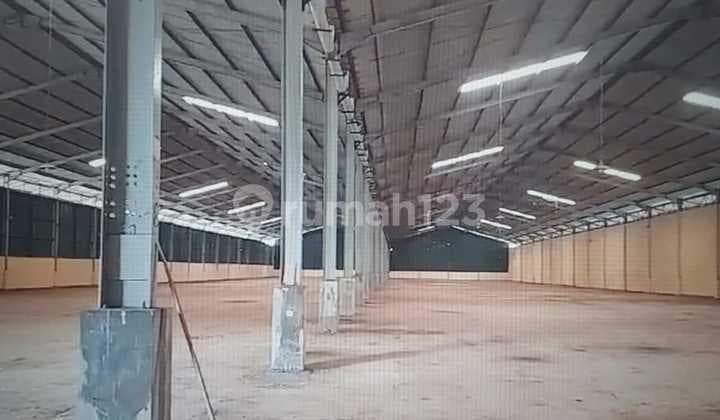 Dijual Gudang Pasir Jaya Jatiuwung Kota Tangerang. Akses Kontener 40 Feet