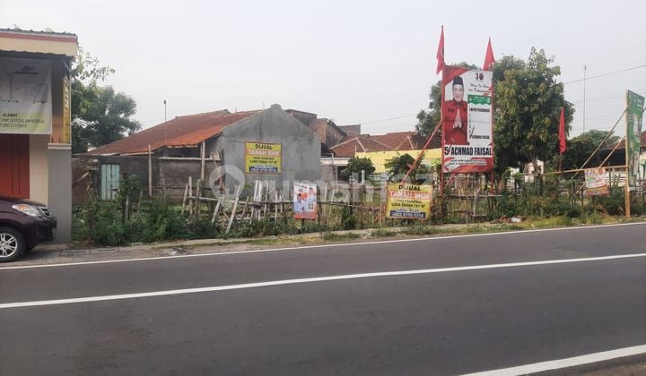 Dijual tanah dilokasi strategis pingir jalan utama