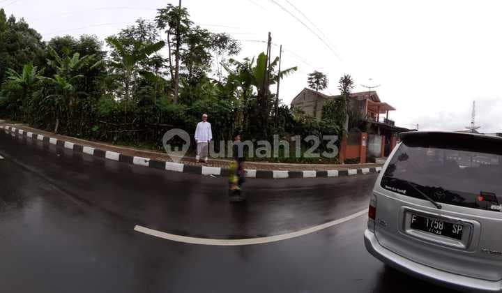 Dijual Tanah Luas Lokasi Pinggir Jalan Sukabumi