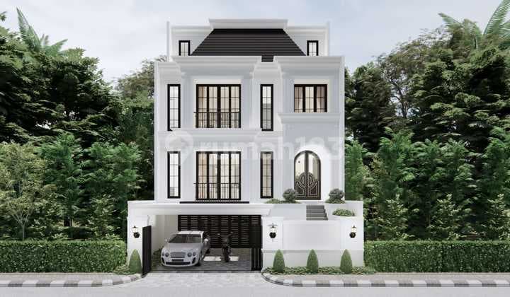 Brand New House 3 lantai, dengan Private Pool Selangkah ke Citos