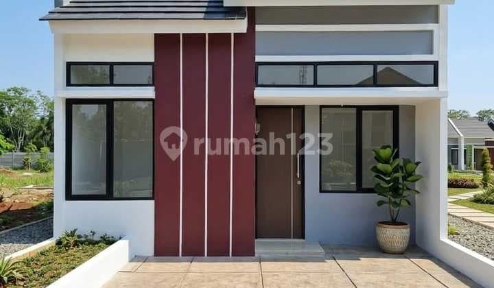 Hunian Asri Murah 1 Lantai Komersil Dekat Stasiun