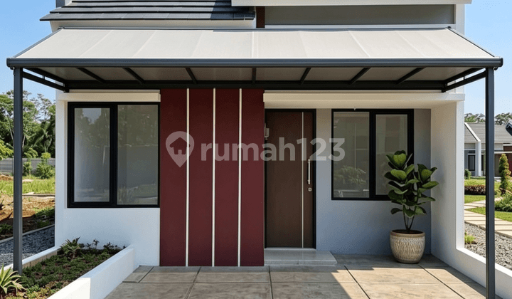 Rumah 1 Lantai Komersil Murah Strategis Dekat Stasiun