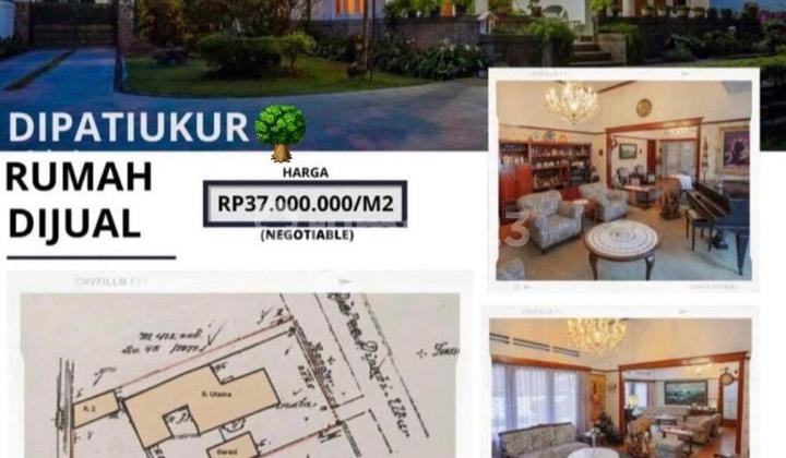 Rumah Hitung Tanah di Jalan Dipatiukur Dago Bandung