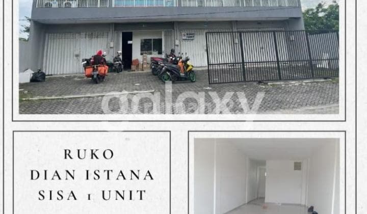 Ruko 3 Lantai Dian Istana Hadap Utara