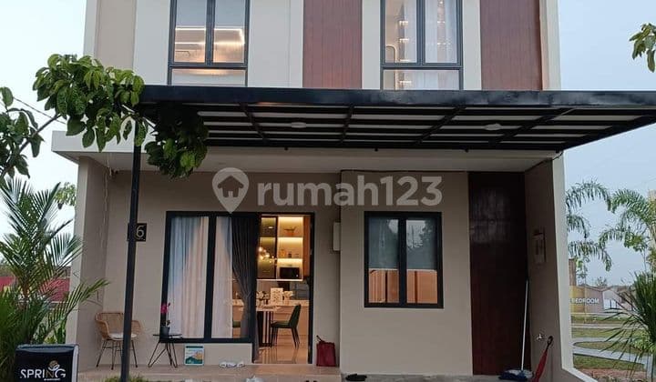 Virginia Park Makassar Rumah Double Carport Samping Tol. Free Biaya2 BPHTB AJB Balik Nama