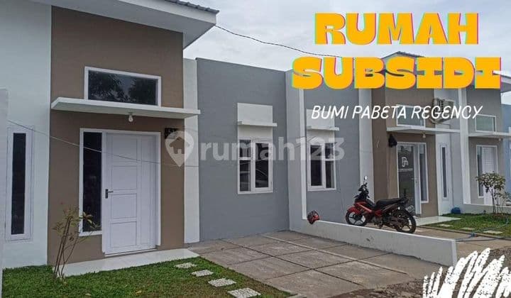 Cluster Bumi Pabeta Regency Minimalis Modern Type 36 Dengan Angsuran Program Subsidi Lokasi Bebas Banjir Dekat Pusat Perbelanjaan Sekolah