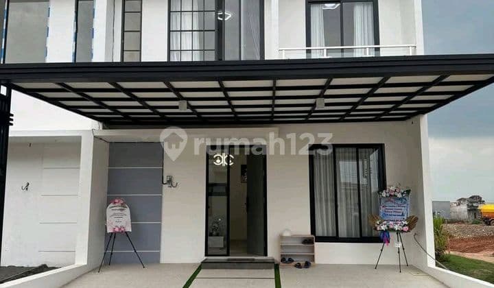 Rumah Modern Cluster Sakura Village Type Hikari Promo Free Biaya Bphtb Ajb Balik Nama