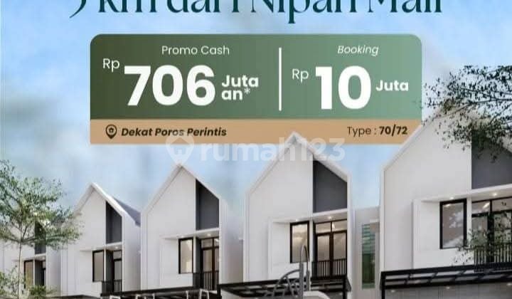 Rumah Modern 2 Lantai Tengah Kota Makassar The Nusa Premier Dekat Kampus Unhas Makassar
