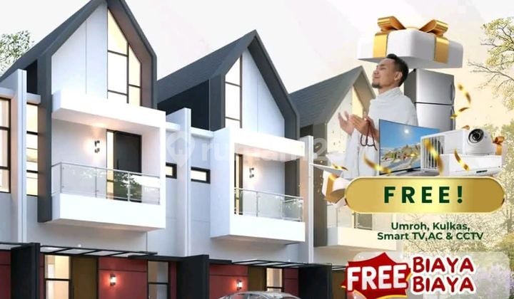 Rumah Modern Konsep Syariah Dua Lantai Grand Thamrin City Tengah Kota Makassar Free Biaya Free Umroh