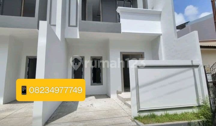 Rumah Ekslusif Dua Lantai Lokasi Tengah Kota Makassar Free Pagar Kanopi Ac