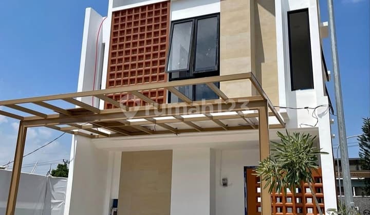 Rumah Modern 2 Lantai Cluster Premier Avenue Promo Kanopi Free Biaya