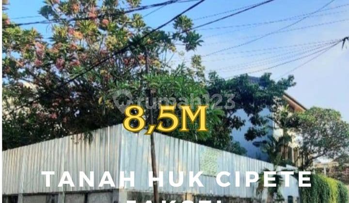 Tanah Dijual Hook Di Cipete Jakarta Selatan