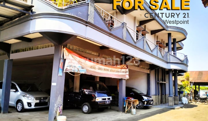 Cheap Warehouse House and Land on Mainroad in Pangalengan, Bandung