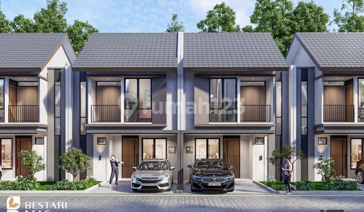 Murah Rumah Baru 2 Lantai Dekat Tol di Buah Batu, Bandung