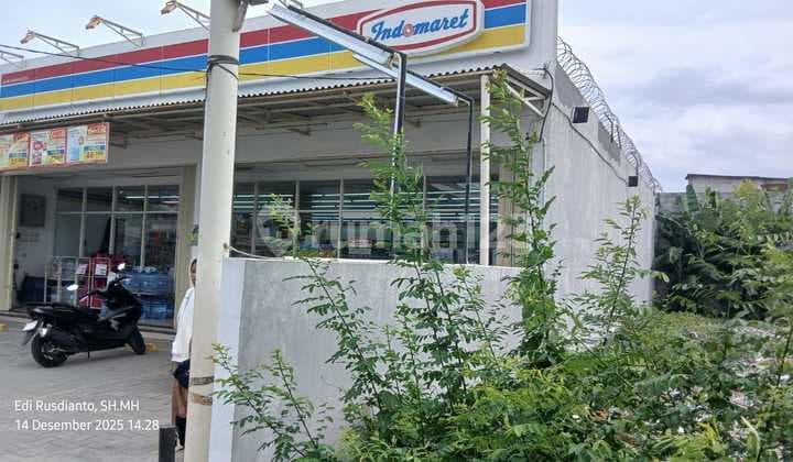 Tanah Komersial Strategis di Pinggir Jalan Raya Ujung Harapan, Babelan Kab Bekasi