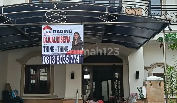 Murah !! Disewakan Rumah Bagus Siap Huni 8X23 Hadap Timur di Pelangi Gading Residence