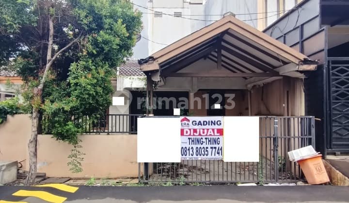 Murah Dijual Cepat Rumah Tua 8 X 17 Butuh Renovasi di Kelapa Nias , Bisa Nego